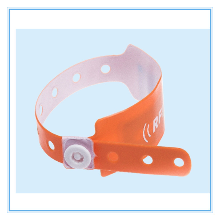 Bars / Night clubs access control NTAG213 full color paper NFC wristband